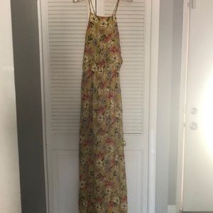 Everly floral maxi dress